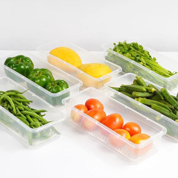 Fridge Storage Containers Box  (Pack of 6)